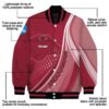 personalized arkansas razorbacks wave patterns red jacket new arrival