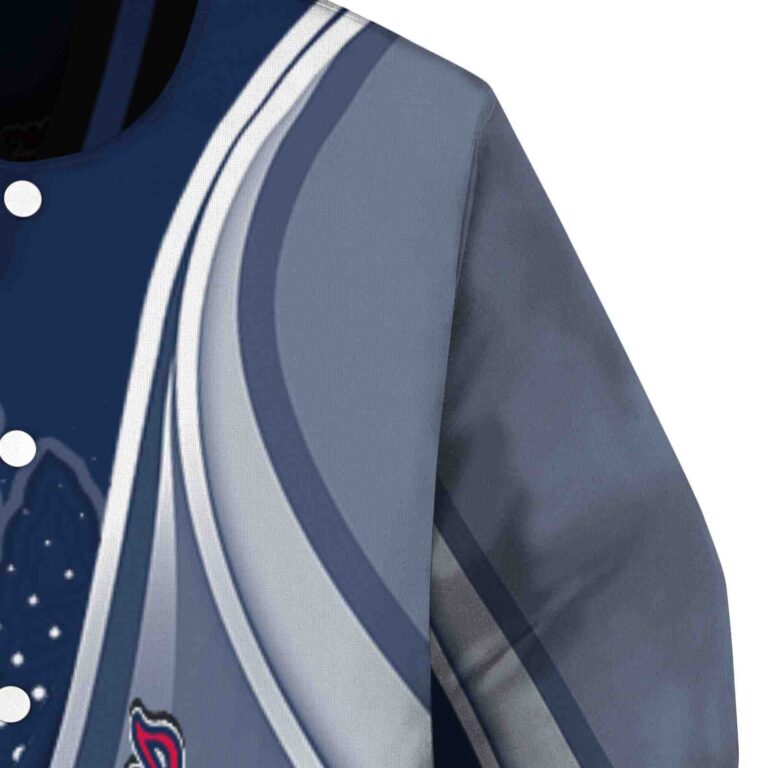 personalized atlanta braves wave patterns navy jacket premium grade