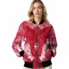 personalized atlanta hawks praying hands red jacket latest model
