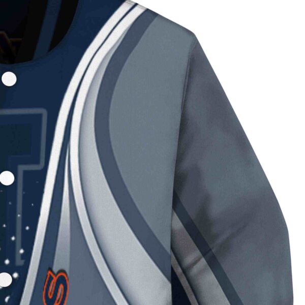 personalized auburn tigers wave patterns navy blue jacket premium grade