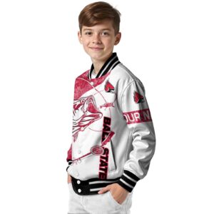 personalized ball state cardinals fishing rod white jacket trendy