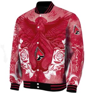 personalized ball state cardinals praying hands red jacket best selling
