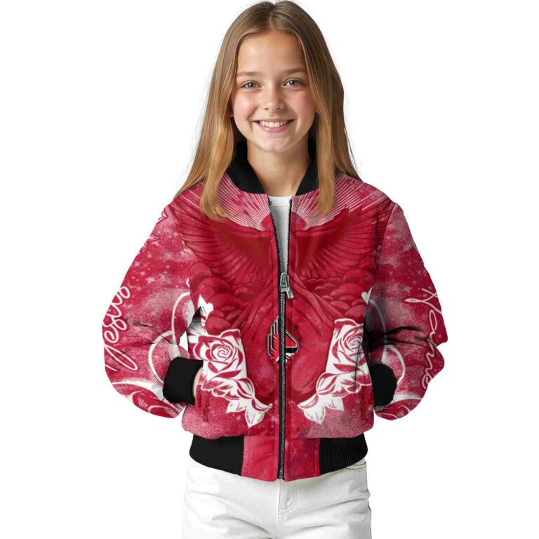 personalized ball state cardinals praying hands red jacket top rated