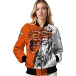 personalized baltimore orioles jesus tears orange white jacket best selling