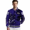 personalized baltimore ravens fishing art purple jacket high quality