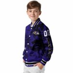 personalized baltimore ravens fishing art purple jacket best selling