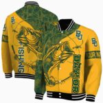 personalized baylor bears fishing rod gold jacket best selling