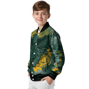 personalized baylor bears praying hands green jacket trendy