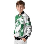 personalized boston celtics fishing rod white jacket best selling