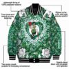 personalized boston celtics heart explosion green jacket new arrival