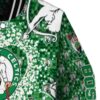 personalized boston celtics heart explosion green jacket premium grade