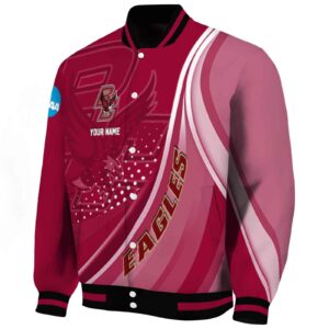 personalized boston college eagles wave patterns maroon jacket best selling