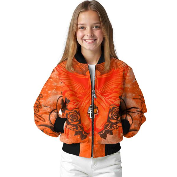 personalized bowling green falcons praying hands orange jacket top rated
