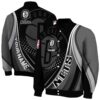 personalized brooklyn nets wave patterns black jacket fashion forward