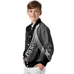 personalized brooklyn nets wave patterns black jacket trendy