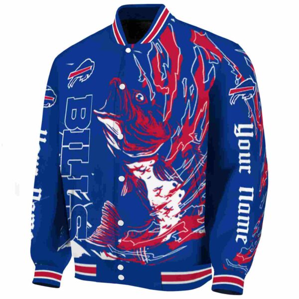 personalized buffalo bills fishing passion blue white jacket best selling