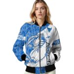 personalized buffalo bulls fishing rod white jacket best selling