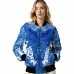 personalized buffalo bulls praying hands royal blue jacket best selling