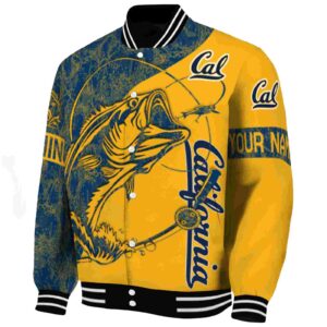 personalized california golden bears fishing rod gold jacket best selling