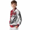 personalized carolina hurricanes jesus tears red white jacket trendy