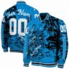 personalized carolina panthers fishing art blue jacket fashion forward
