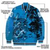 personalized carolina panthers fishing art blue jacket new arrival