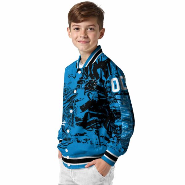 personalized carolina panthers fishing art blue jacket trendy
