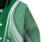 personalized charlotte 49ers wave patterns green jacket best selling