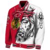 personalized chicago blackhawks jesus tears red white jacket best selling