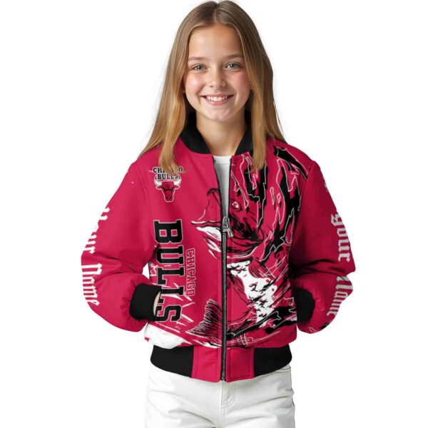 personalized chicago bulls fishing passion red white jacket top rated