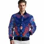 personalized chicago cubs praying hands blue jacket best selling