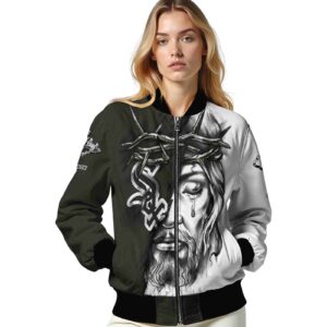 personalized chicago white sox jesus tears black white jacket latest model