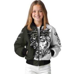 personalized chicago white sox jesus tears black white jacket top rated