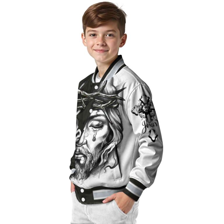 personalized chicago white sox jesus tears black white jacket trendy