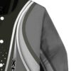 personalized chicago white sox wave patterns black jacket premium grade