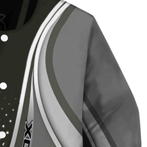 personalized chicago white sox wave patterns black jacket premium grade