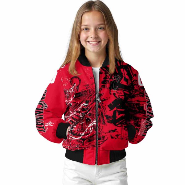 personalized cincinnati bearcats fishing art red jacket top rated