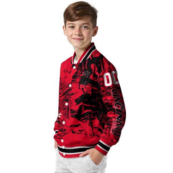 personalized cincinnati bearcats fishing art red jacket trendy