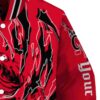 personalized cincinnati bearcats fishing passion red white jacket premium grade