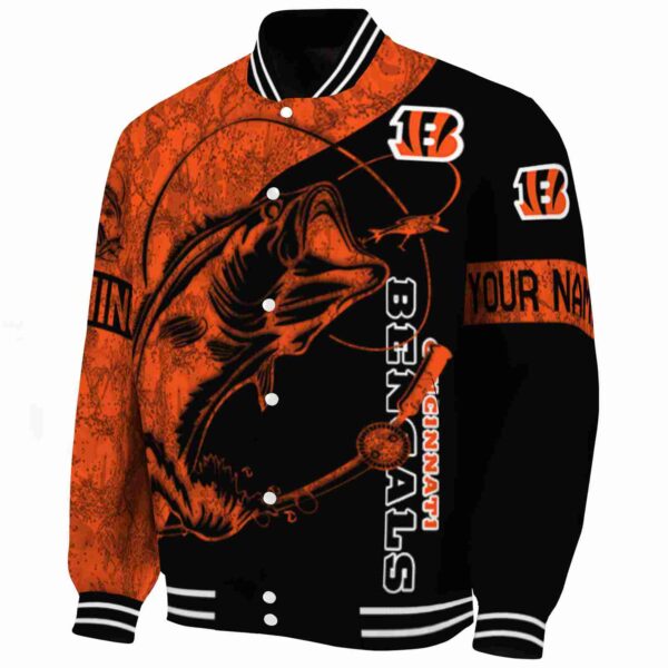 personalized cincinnati bengals fishing rod black jacket best selling