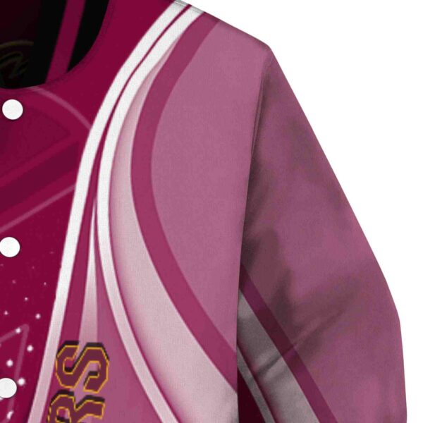 personalized cleveland cavaliers wave patterns wine jacket premium grade