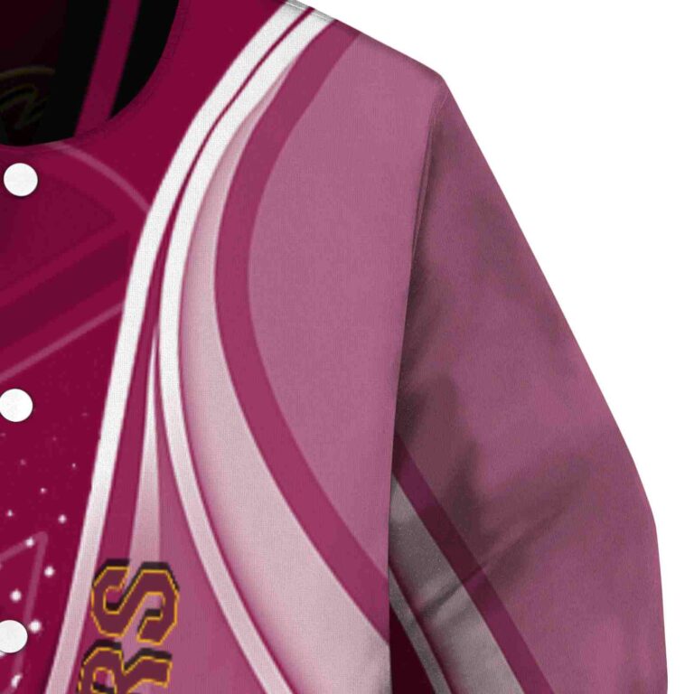 personalized cleveland cavaliers wave patterns wine jacket premium grade