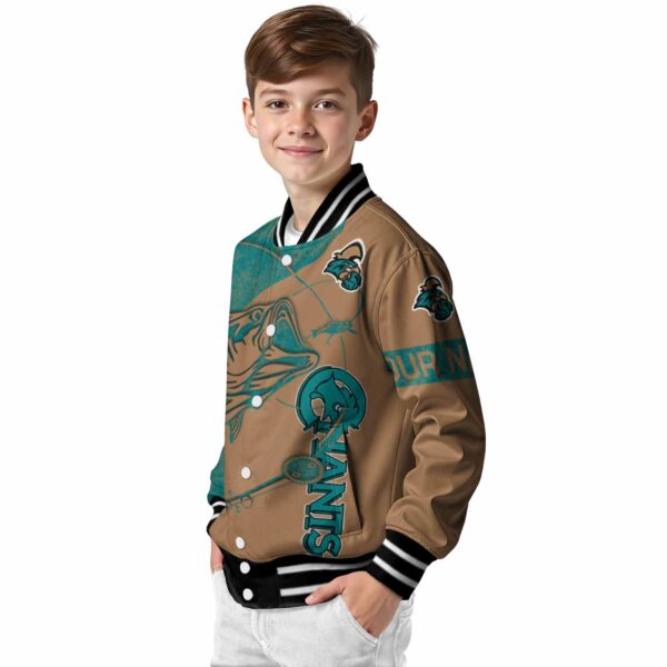 personalized coastal carolina chanticleers fishing rod gold jacket trendy