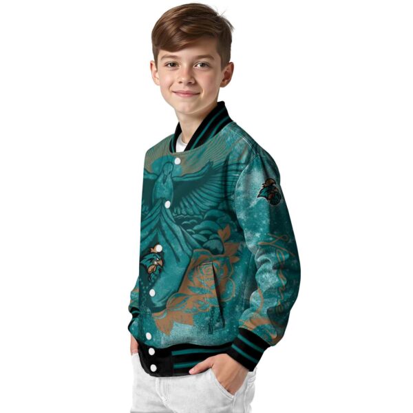 personalized coastal carolina chanticleers praying hands green jacket trendy