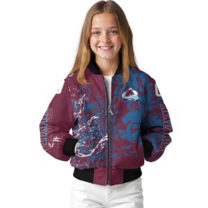 personalized colorado avalanche fishing art burgundy jacket top rated