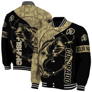 personalized colorado buffaloes fishing rod black jacket fashion forward