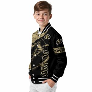 personalized colorado buffaloes fishing rod black jacket trendy