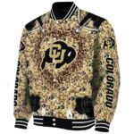 personalized colorado buffaloes heart explosion gold jacket best selling