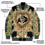 personalized colorado buffaloes heart explosion gold jacket best selling