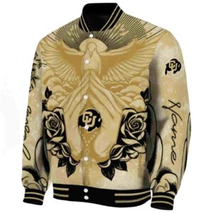 personalized colorado buffaloes praying hands gold jacket best selling